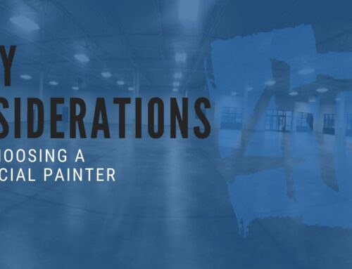 5 Key Considerations when Choosing a Commercial Painter